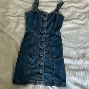 Divided denim dress- size 4